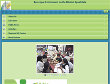 Tablet Screenshot of ecba-cbcp.com